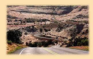 Beautiful Hwy 12 heading North from Escalante